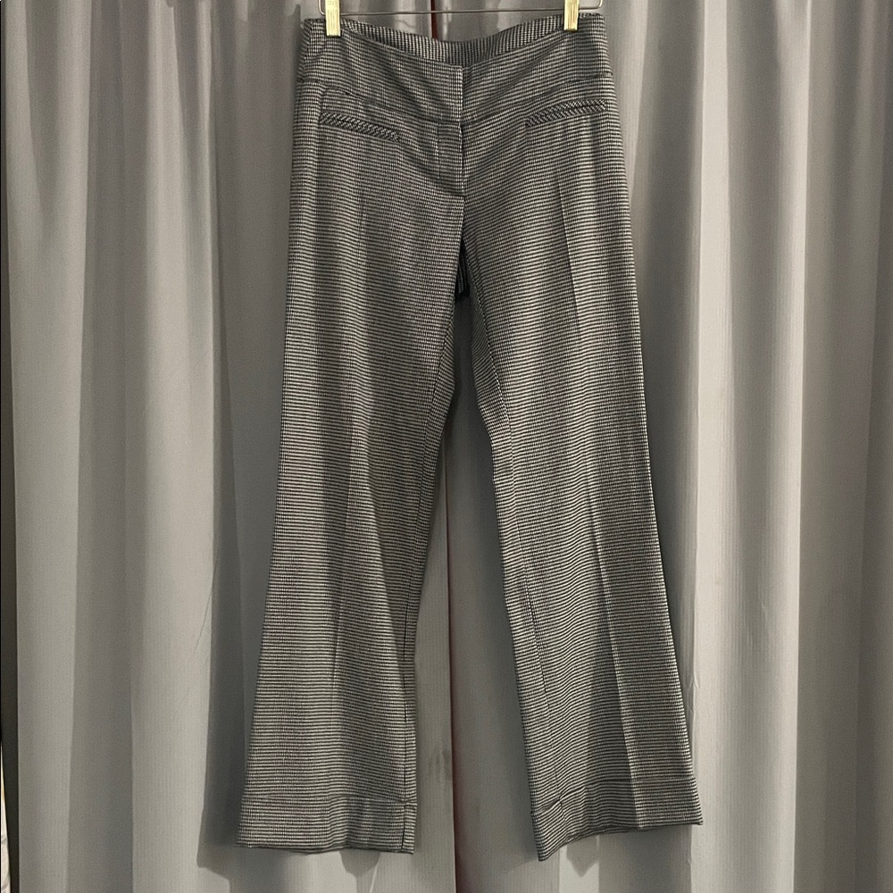 Hybrid Apparel Black and White Wide Leg Pants